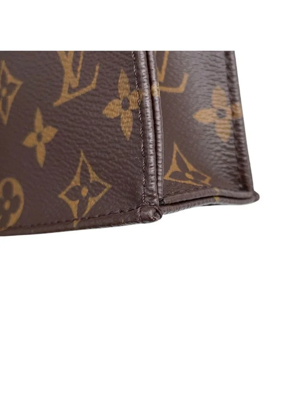 Louis Vuitton Handbag Monogram Petite Sac Plat Mini Bag 2-Way